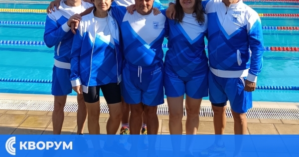 Добро представяне на силистренските плувци–ветерани на Държавното първенство в Сандански