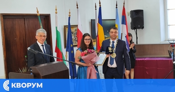 Грета Александрова стана "Студент на годината" в Силистра