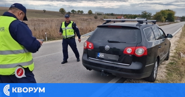 Задържаха двама шофьори след тест за наркотици в Тутракан