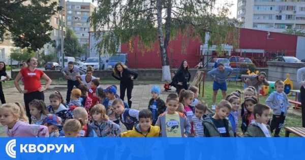 Детска градина "Иглика" отбеляза Европейския ден на спорта с активни игри и забавления