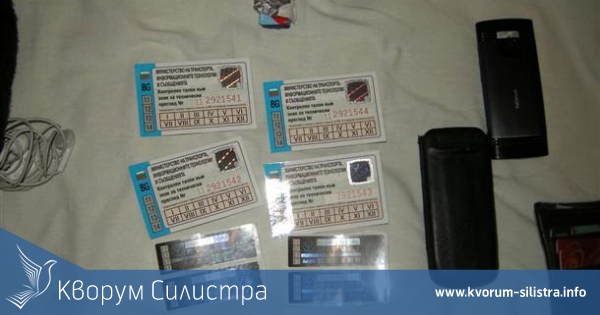 Задържаха силистренец, изготвял фалшиви документи