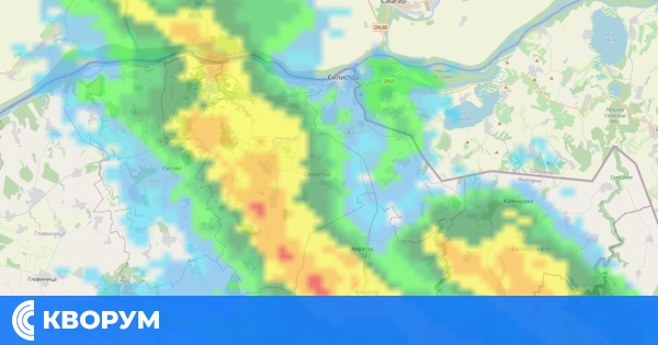 Променлива облачност и слаби валежи над област Силистра до полунощ