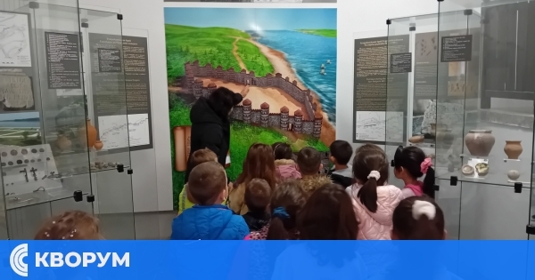 Децата от ДГ "Полет" в Тутракан посетиха Историческия музей