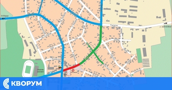 Временна организация на движението в град Главиница по време на празничната седмица