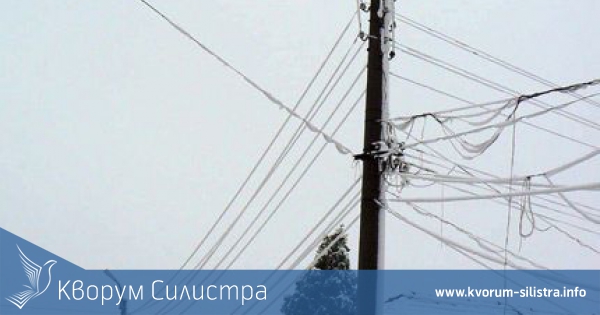 Шест села в силистренско са без ток