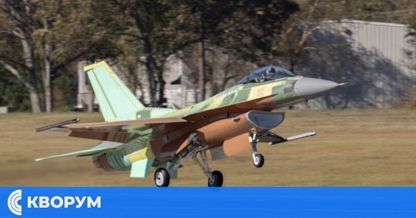 Първият български изтребител F-16 Block 70 бе тестван в полет