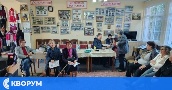 Кандидати от листата на ПП-ДБ организираха безплатно измерване на кръвното налягане и кръвна захар на пенсионери от Дулово