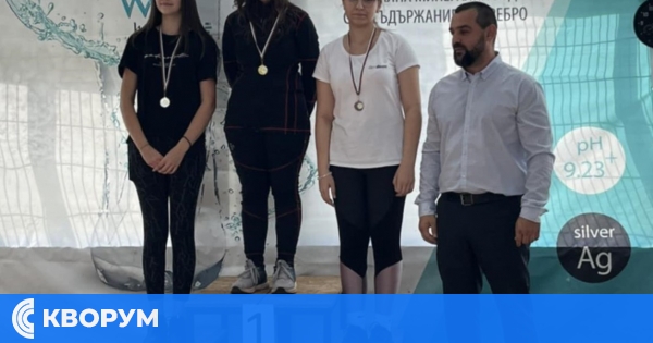 Изабел Йовчева и Габриела Станчева с медали от турнира "Не на дрогата"
