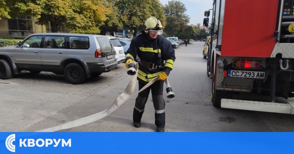 Пожар във фирма, намираща се в Северната промишлена зона на Силистра