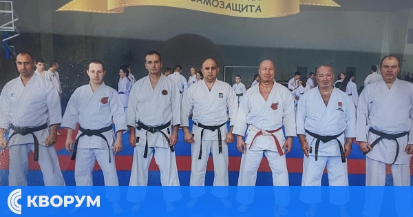 Сенсеи от Силистра взеха участие от Национален семинар за ката и самозащита