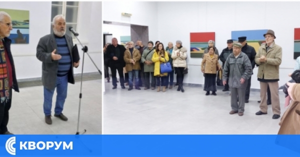 Силистренският художник Константин Дончев представи последната си изложба