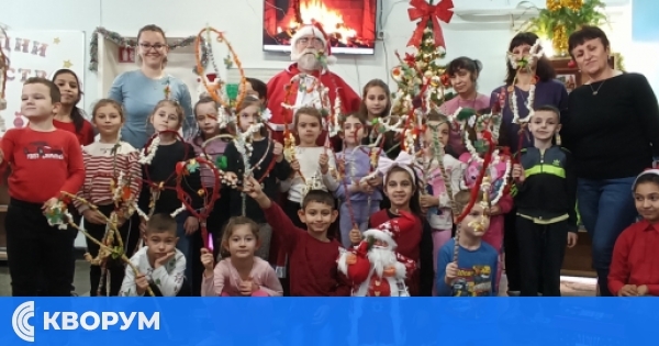 Работилницата на Дядо Коледа в СУ "Йордан Йовков" – Тутракан