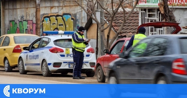 Задържан 32-годишен шофьор в Черник за шофиране с 1.90 промила алкохол