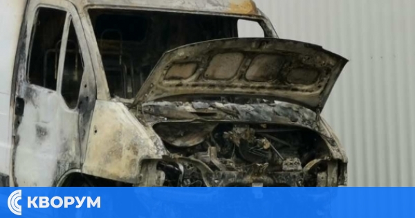 Пожар унищожи част от микробус в Силистра на Нова година