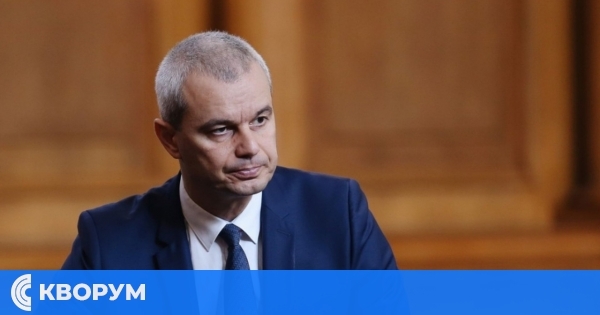 Костадин Костадинов: Цената на тока и хляба расте заради стремежа на статуквото да вкара България в еврозоната