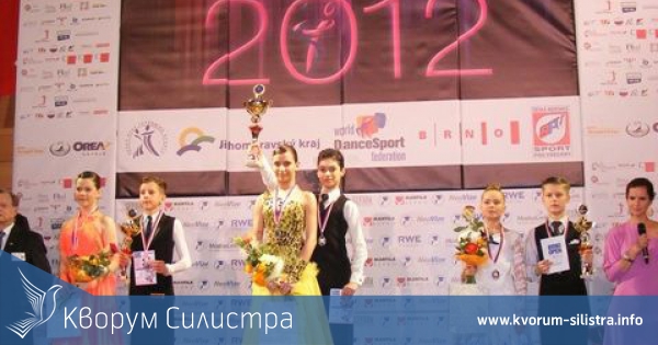 Илия Добрев и Адриана Ангелова – с две първи места на "BRNO OPEN"