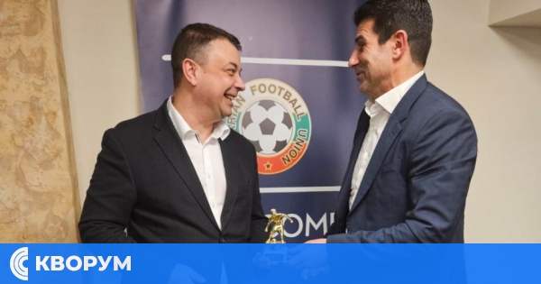 Кметът на Силистра Александър Сабанов с подкрепа за футболните клубове на среща с БФС в Добрич