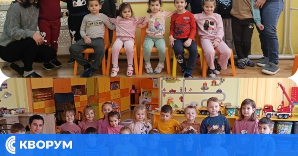 Децата от ДГ "Мир" в с. Айдемир отпразнуваха Деня на прегръдката с игри и усмивки