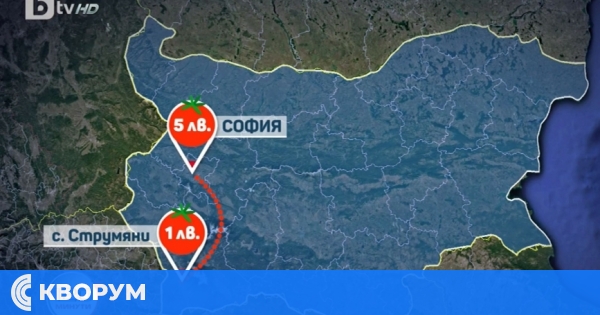 От Струмяни до София: Българския розов домат развива скорост от 1 до 5 лева за килограм