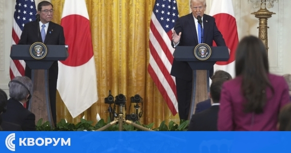 Пекин изпрати протестна нота до Токио във връзка разговорите между премиерa Ишиба и президента на САЩ Тръмп