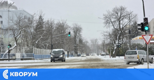 Обилен снеговалеж в Силистренско, пътищата остават проходими