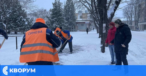 Нормална зимна обстановка в община Силистра
