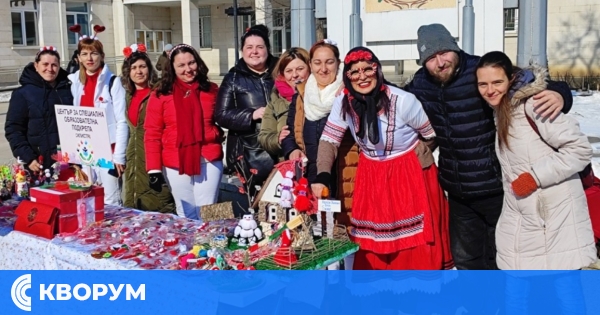 Майки на деца със СОП в Силистра с мартенски базар