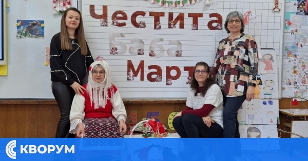Празник на традициите: "БабоМартенска работилница" в ОУ "Черноризец Храбър" – Кайнарджа