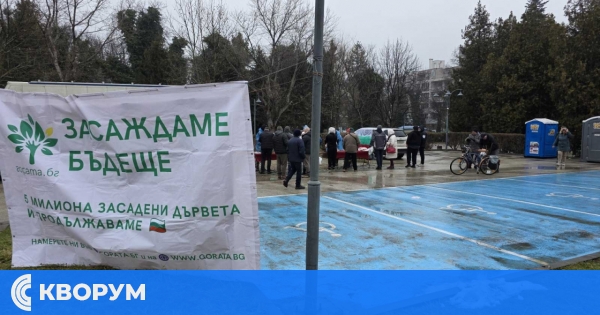 В Силистра подариха над 14 хиляди млади дръвчета