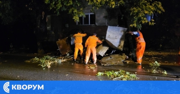 Силен вятър и градушка причиниха щети с жертва в Румъния