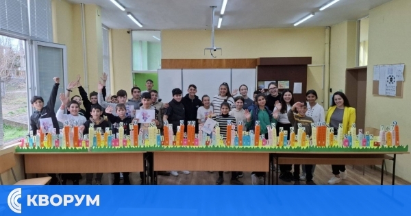 Ученици от ОУ "Христо Ботев" отбелязаха Деня на числото Пи с игри и предизвикателства