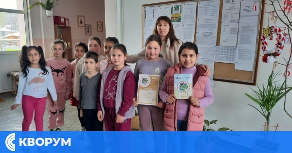 Ученици от ОУ "Отец Паисий" – Добротица с престижно отличие от Националния конкурс "С България в сърцето"