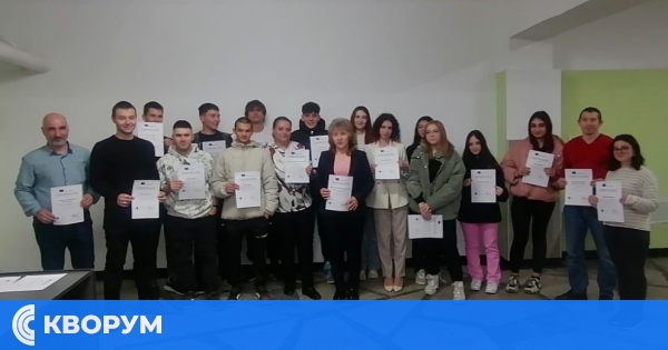 "Европа и аз" - официално връчване на сертификати по два успешно приключили проекта на ПГС "Пеньо Пенев" - Силистра