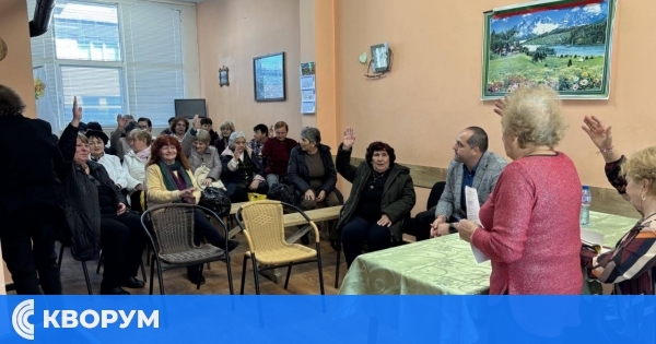 Годишно отчетно събрание на пенсионерските клубове в Община Тутракан