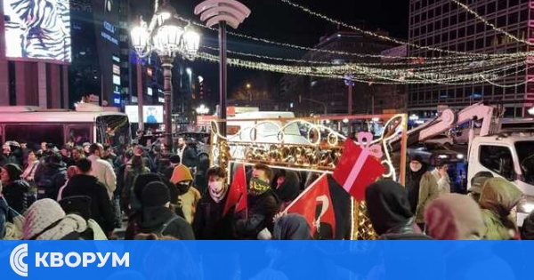 Мащабен антиправителствен протест се провежда в центъра на Анкара