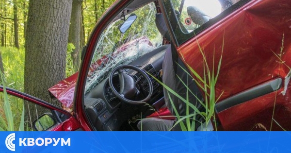 76-годишен шофьор с комоцио след удар в дърво край Сребърна