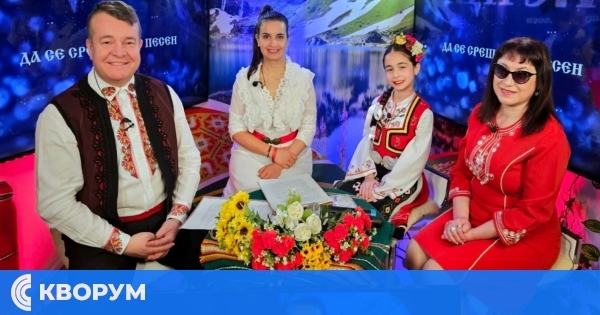 Добруджанската певица Недка Симеонова и 9-годишната Рая Петева представиха Силистра в предаване на Илия Луков