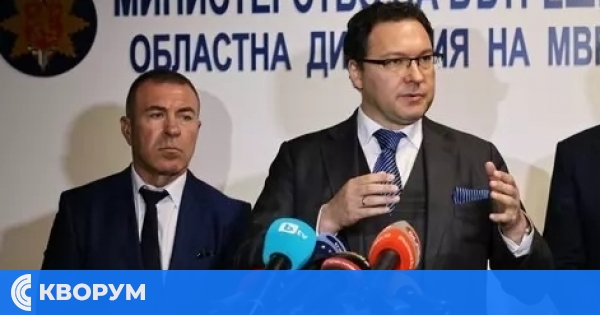 Министърът на вътрешните работи и главният секретар на МВР пристигат в Силистра за годишния отчет на полицията