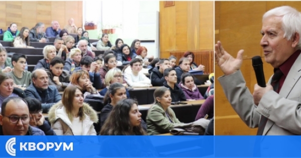 Среща с Учителя Тео във Филиал Силистра на Русенския университет вдъхнови ученици, студенти и преподаватели