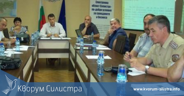 Одобрен бе план за защита при бедствия на област Силистра