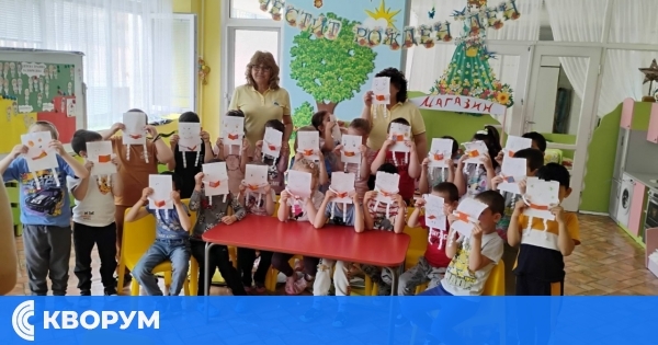 Малките читатели от ДГ "Полет" в Тутракан отпразнуваха Световния ден на книгата с приказна среща