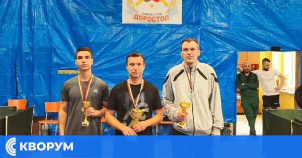 Тенис на маса в Силистра: Момчил Йосифов спечели първия турнир в новата зала