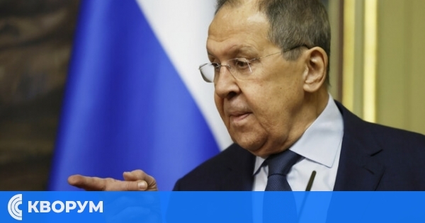 Сергей Лавров: Русия ще продължи да взима на прицел обекти, използвани от украинската армия