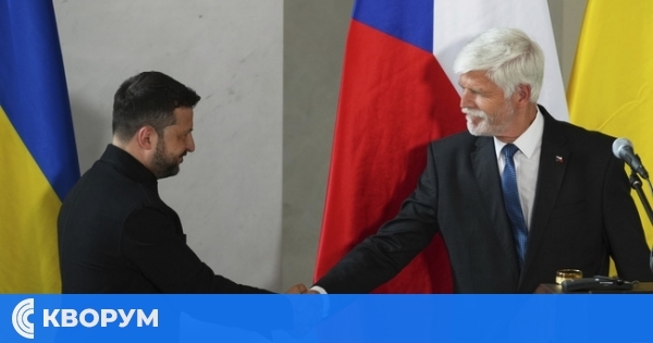 Чехия обеща още боеприпаси за Украйна по време на посещението на Зеленски в Прага