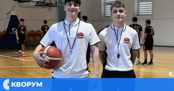 Двама млади съдии от Силистра с първи наряди на републикански финали по баскетбол