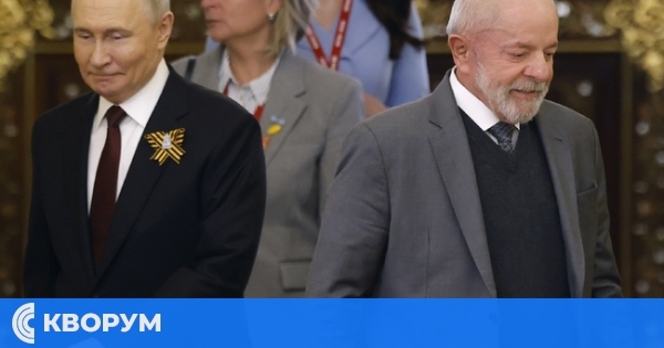 Путин и Лула да Силва обсъдиха по телефона въпроса войната в Украйна