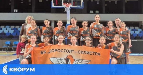 БК "Доростол" (U12) безапелационен лидер в група А – днес полуфинал срещу Рилски спортист