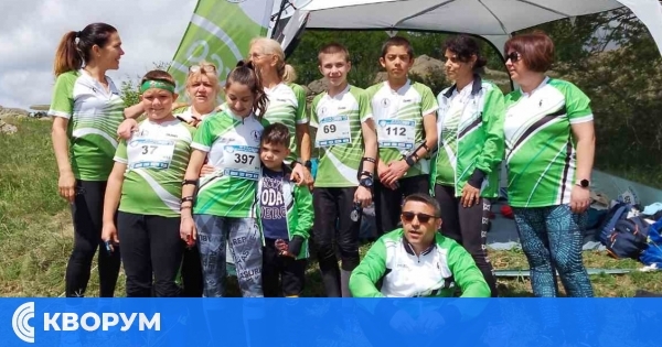 Клуб "Азимут" Силистра с отличия от държавното първенство по спортно ориентиране