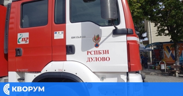 Два пожара в Дулово загасени без нанесени щети