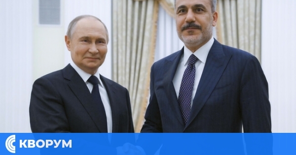 Путин обсъди с турския външен министър прекратяването на войната в Украйна